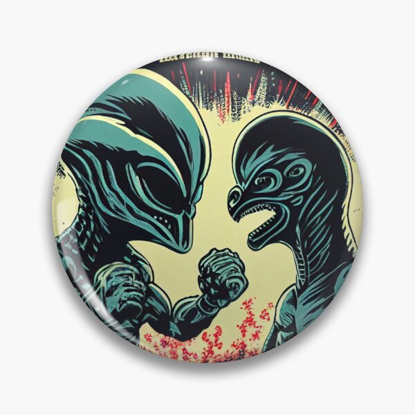 Item preview, Uamneh vs Oanettaso Galactic Warriors: The Ultimate Alien MMA Championship designed and sold by ZGigerBarker.
