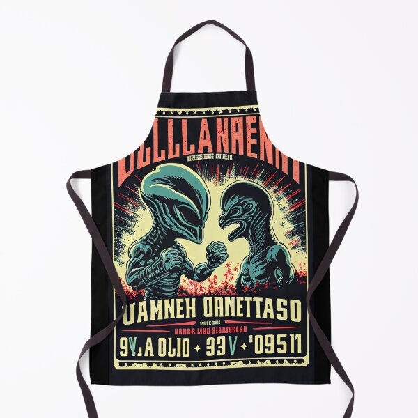 Item preview, Uamneh vs Oanettaso Galactic Warriors: The Ultimate Alien MMA Championship designed and sold by ZGigerBarker.