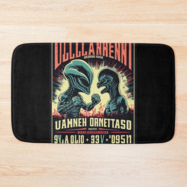 Item preview, Uamneh vs Oanettaso Galactic Warriors: The Ultimate Alien MMA Championship designed and sold by ZGigerBarker.
