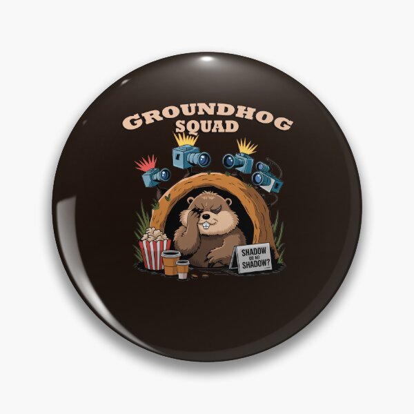 Item preview, Groundhog Squad Funny Groundhog Day designed and sold by tamdevo1.