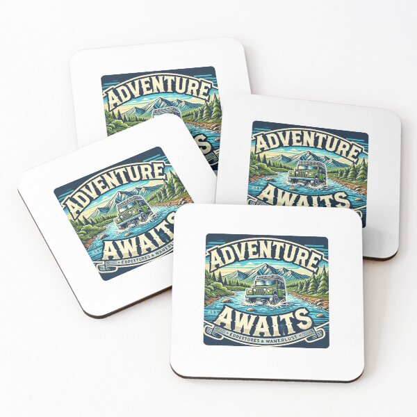 Item preview, Adventure Awaits Scenic Off-Road Design designed and sold by Designeerguy.