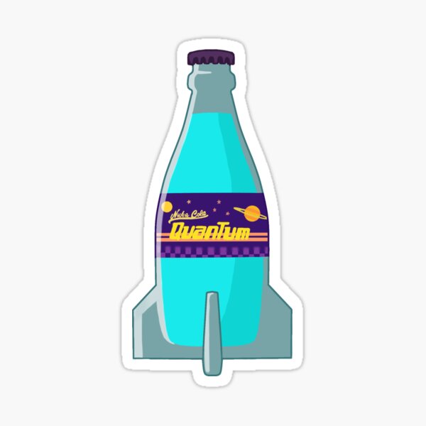 Vista previa del artículo con la obra «Botella Quantum de Nuka Cola», diseñado y vendido por joanna.scribbles.