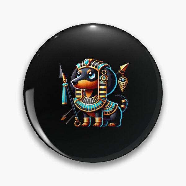 Item preview, Bast Dog Dachshund Egyptian Mythology Goddess Bastet designed and sold by Creat-Des.