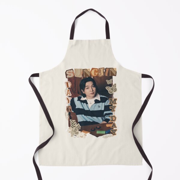 Item preview, DAY6 Sungjin Members Retro Scrapbook Brown Collage Design designed and sold by HELL0WBELLO.