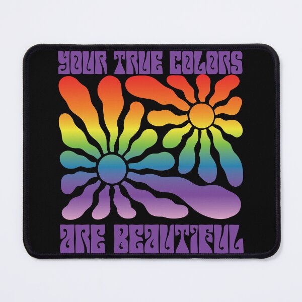 Item preview, Your True Colors are Beautiful - Abstract Flower - Version 2 designed and sold by FaeryNuff.