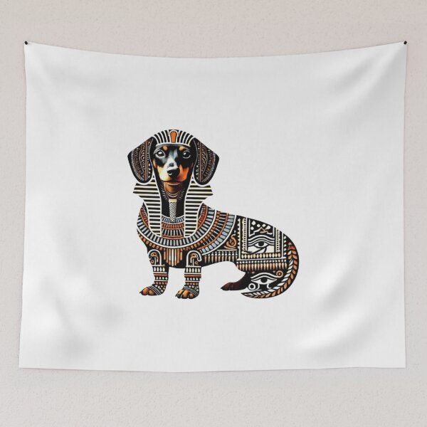 Item preview, Bast Dog Dachshund Egyptian Mythology Goddess Bastet designed and sold by Creat-Des.