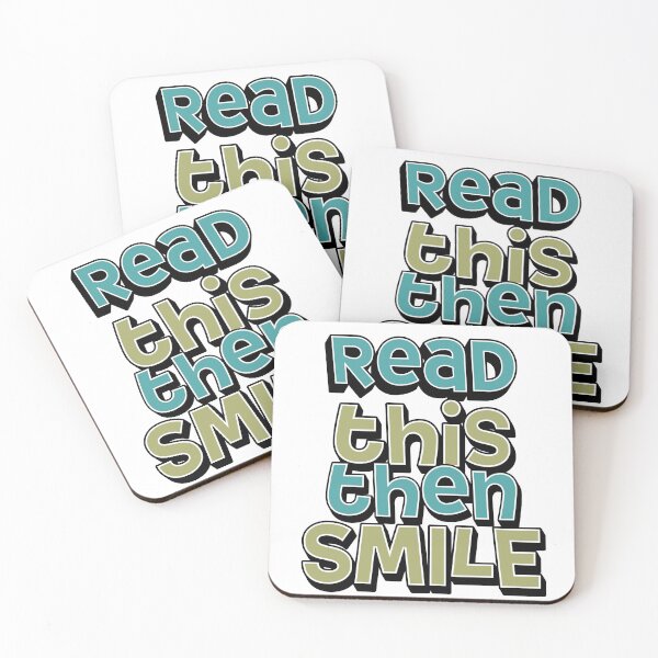 Item preview, Read This Then Smile designed and sold by NordicBadger.