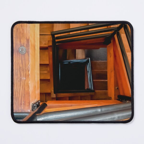 Item preview, Wooden Spiral Staircase Downward View designed and sold by BemazedImages.