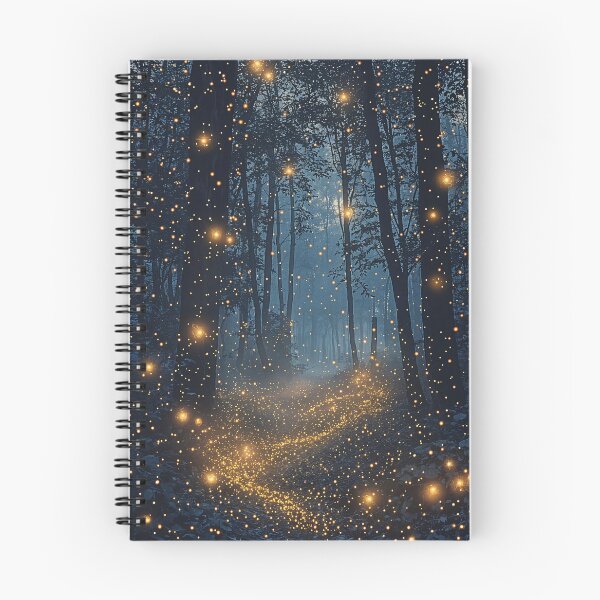 Item preview, Enchanted Forest of Fireflies designed and sold by oanaunciuleanu.