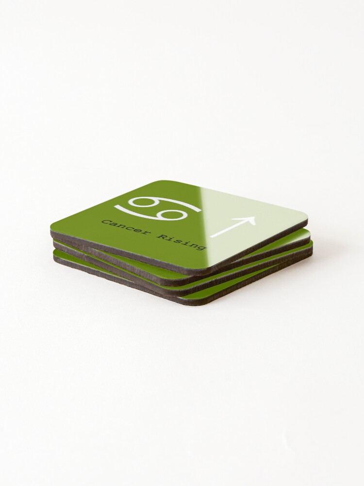 Thumbnail 4 of 5, Coasters (Set of 4), Cancer Rising designed and sold by michellekchen.