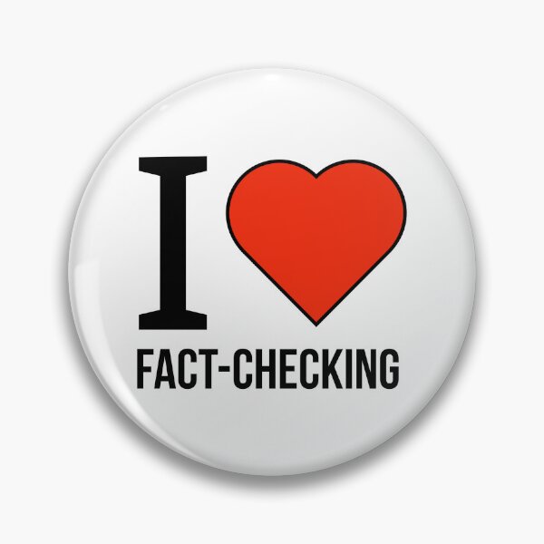 Item preview, I love fact-checking  designed and sold by Rachel the Artist .