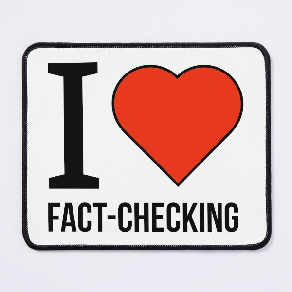 Item preview, I love fact-checking  designed and sold by Rachel the Artist .