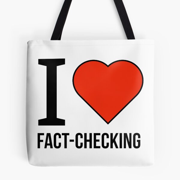 Item preview, I love fact-checking  designed and sold by Rachel the Artist .