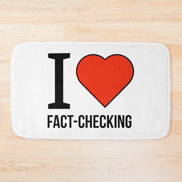 Item preview, I love fact-checking  designed and sold by Rachel the Artist .