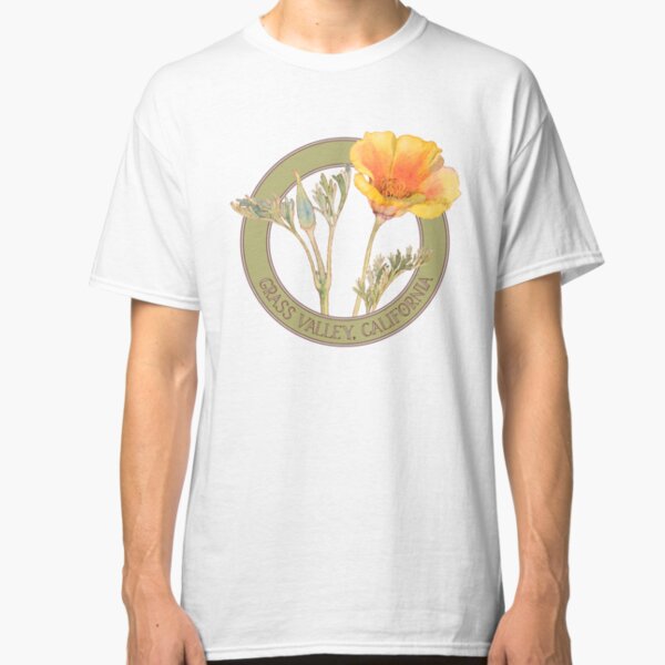 Grass Valley Poppy Classic T-Shirt