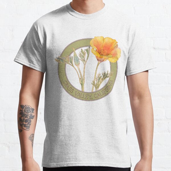 Grass Valley Poppy Classic T-Shirt