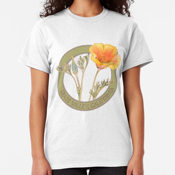 Grass Valley Poppy Classic T-Shirt