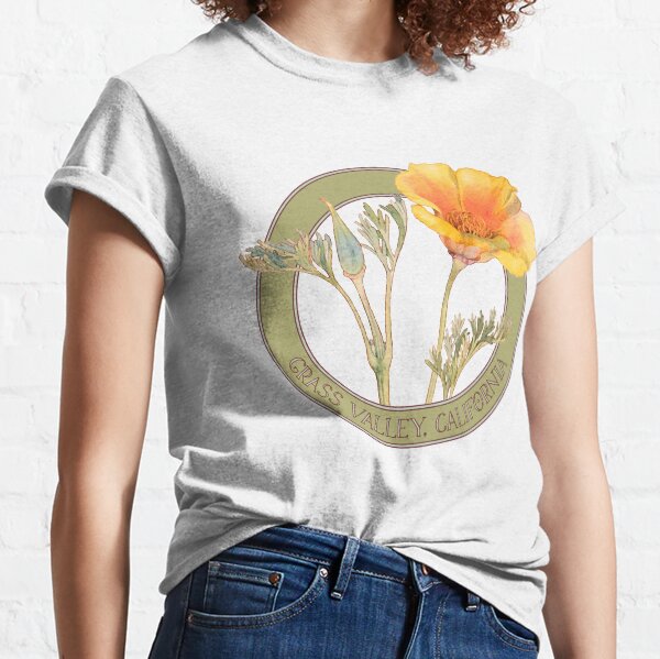 Grass Valley Poppy Classic T-Shirt