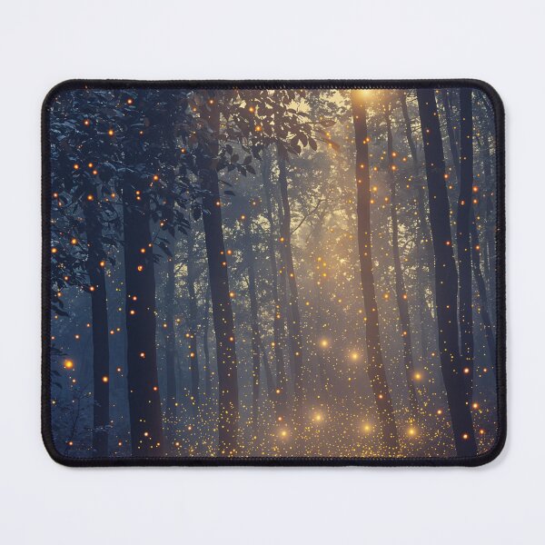 Item preview, Enchanted Forest of Fireflies designed and sold by oanaunciuleanu.