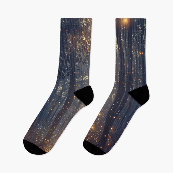 Item preview, Enchanted Forest of Fireflies designed and sold by oanaunciuleanu.