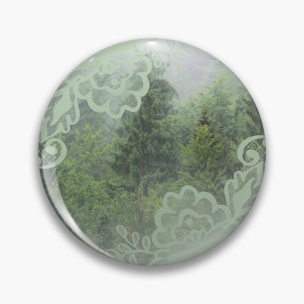 Item preview, Misty Forest with Overlaid Green "Lace"  designed and sold by CountyKent.