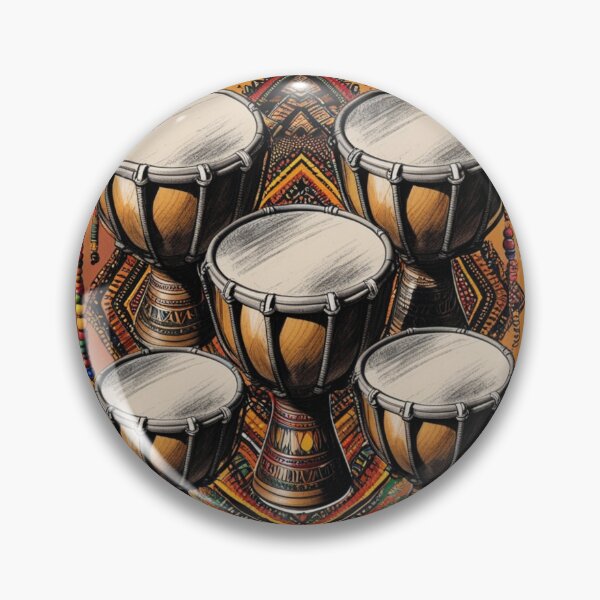 Item preview, Sacred Vibrations: African Spirituality and Rhythm | Drums designed and sold by 'VARI'.