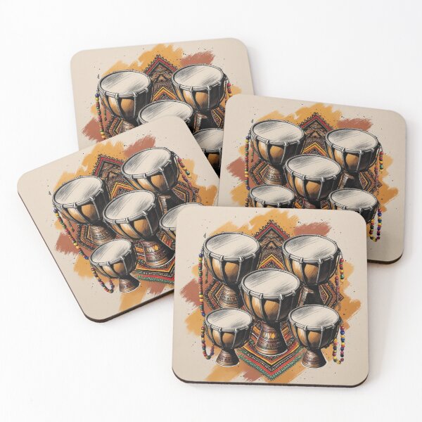 Item preview, Sacred Vibrations: African Spirituality and Rhythm | Drums designed and sold by 'VARI'.