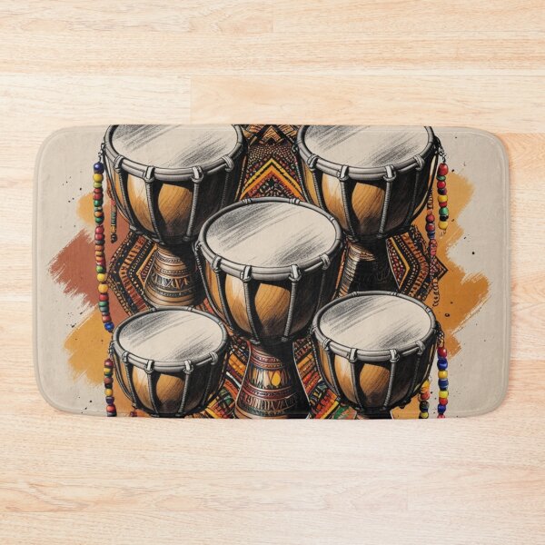 Item preview, Sacred Vibrations: African Spirituality and Rhythm | Drums designed and sold by 'VARI'.
