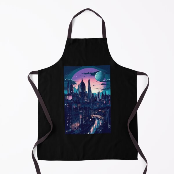 Item preview, Starlit Skyscrapers: A Cityscape Drenched in Moonlight designed and sold by ZGigerBarker.