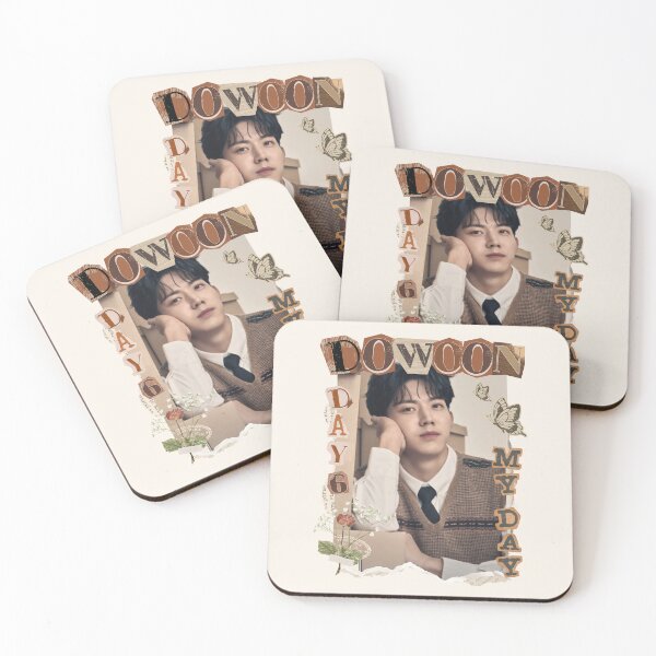 Item preview, DAY6 Dowoon Members Retro Scrapbook Brown Collage Design designed and sold by HELL0WBELLO.