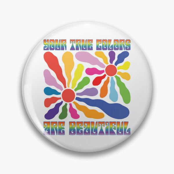 Item preview, Your True Colors are Beautiful - Abstract Flower - Version 2-2 designed and sold by FaeryNuff.