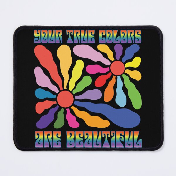 Item preview, Your True Colors are Beautiful - Abstract Flower - Version 2-2 designed and sold by FaeryNuff.