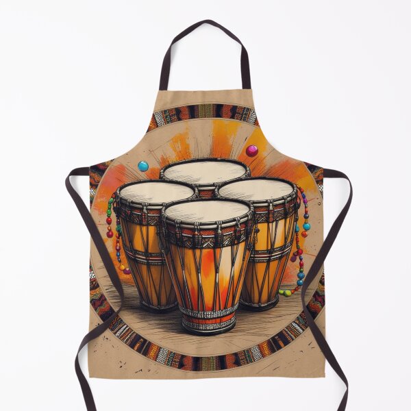 Item preview, African Spirit: Echoes of Tradition | Drums designed and sold by 'VARI'.