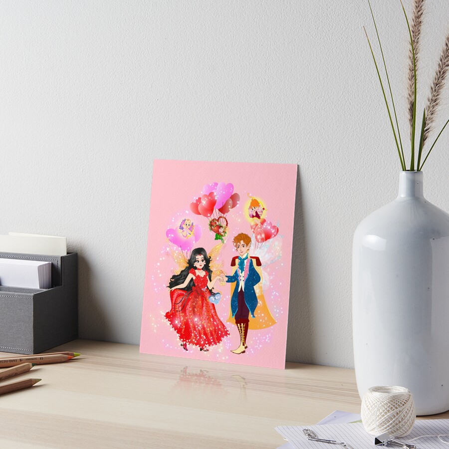 Item preview, Art Board Print designed and sold by FairyBookClub.