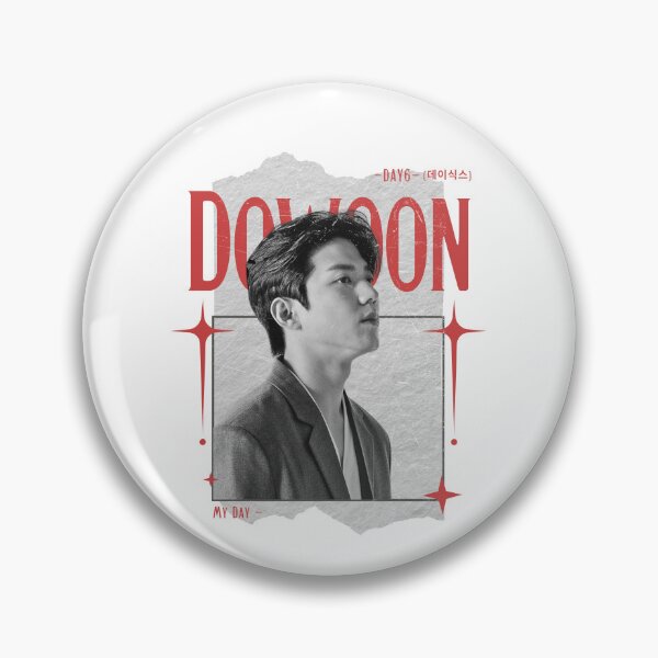 Artikelvorschau, DAY6 Dowoon Mitglieder Retro Scrapbook Schwarz und Rot Collage Design entworfen und verkauft von HELL0WBELLO.
