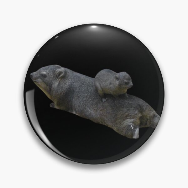 Item preview, Rock Hyrax Stack Photo - Dassie | Cute Vampire Potato designed and sold by matchamoonshop.