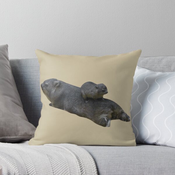 Item preview, Rock Hyrax Stack Photo - Dassie | Cute Vampire Potato designed and sold by matchamoonshop.