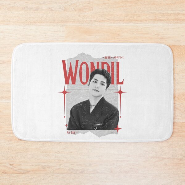 Item preview, DAY6 Wonpil Members Retro Scrapbook Black and Red Collage Design designed and sold by HELL0WBELLO.
