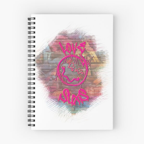 Item preview, Love Sucks Graffiti Design designed and sold by fuzzydragons.
