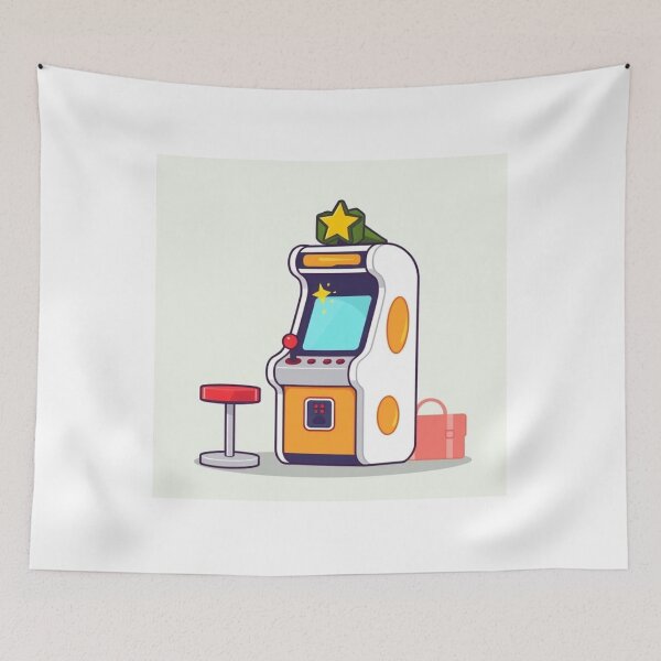 Item preview,  Arcade Game Machine Cartoon Vector Icon designed and sold by hjian8219.