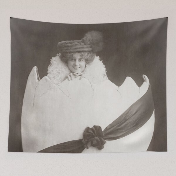 Item preview, Vintage Easter Egg Lady designed and sold by CASturgill.