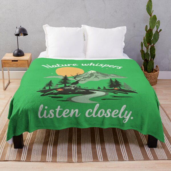 Item preview, natuer whispers listen closely designed and sold by jonmobo.