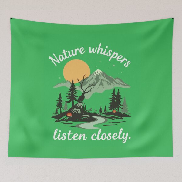 Item preview, natuer whispers listen closely designed and sold by jonmobo.