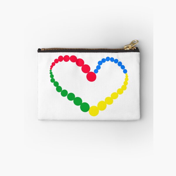 Item preview, Montessori Colored Knobless Cylinder Subtle Heart designed and sold by Pink Ribbon.