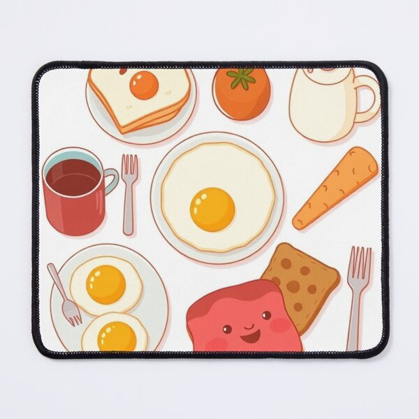 Item preview, Breakfast Food Characters Set Vector Illustration designed and sold by hjian8219.