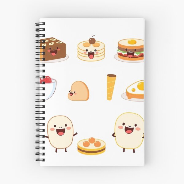 Item preview, Breakfast Food Characters Set Vector Illustration designed and sold by hjian8219.