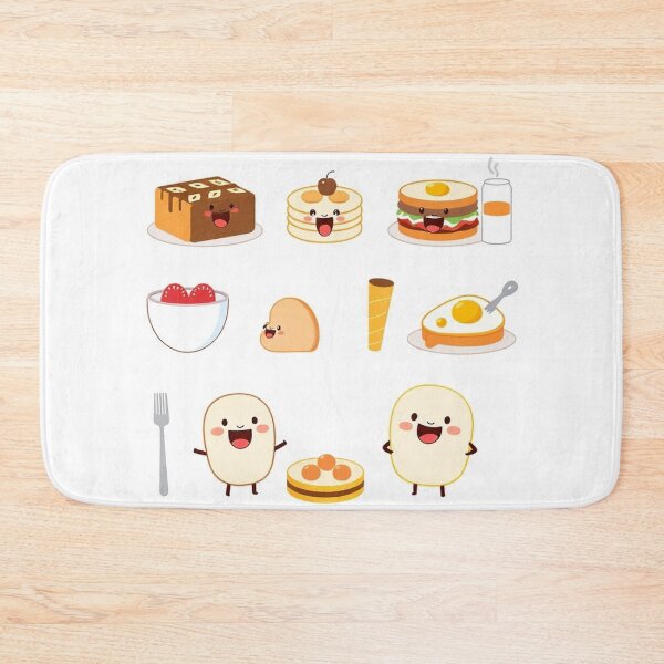 Item preview, Breakfast Food Characters Set Vector Illustration designed and sold by hjian8219.