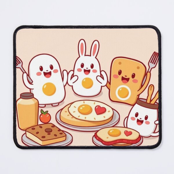 Item preview, Breakfast Food Characters Set Vector Illustration designed and sold by hjian8219.