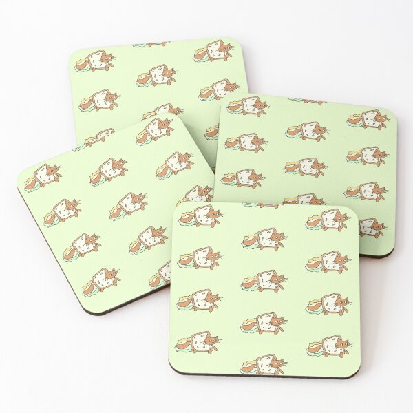 Item preview, Cute Derpy Poptart Cat: Orange Lemon designed and sold by KitKattyDesigns.