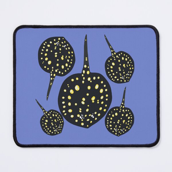 Item preview, W is for White Spotted Stingray ,White Spotted Stingray – Elegant Marine Ray with Distinctive Markings designed and sold by PrettylittlepastelUk.